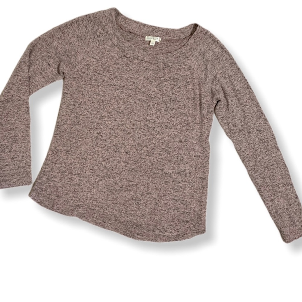 NWOT Nine Britton Sacramento Brushed Knit Top